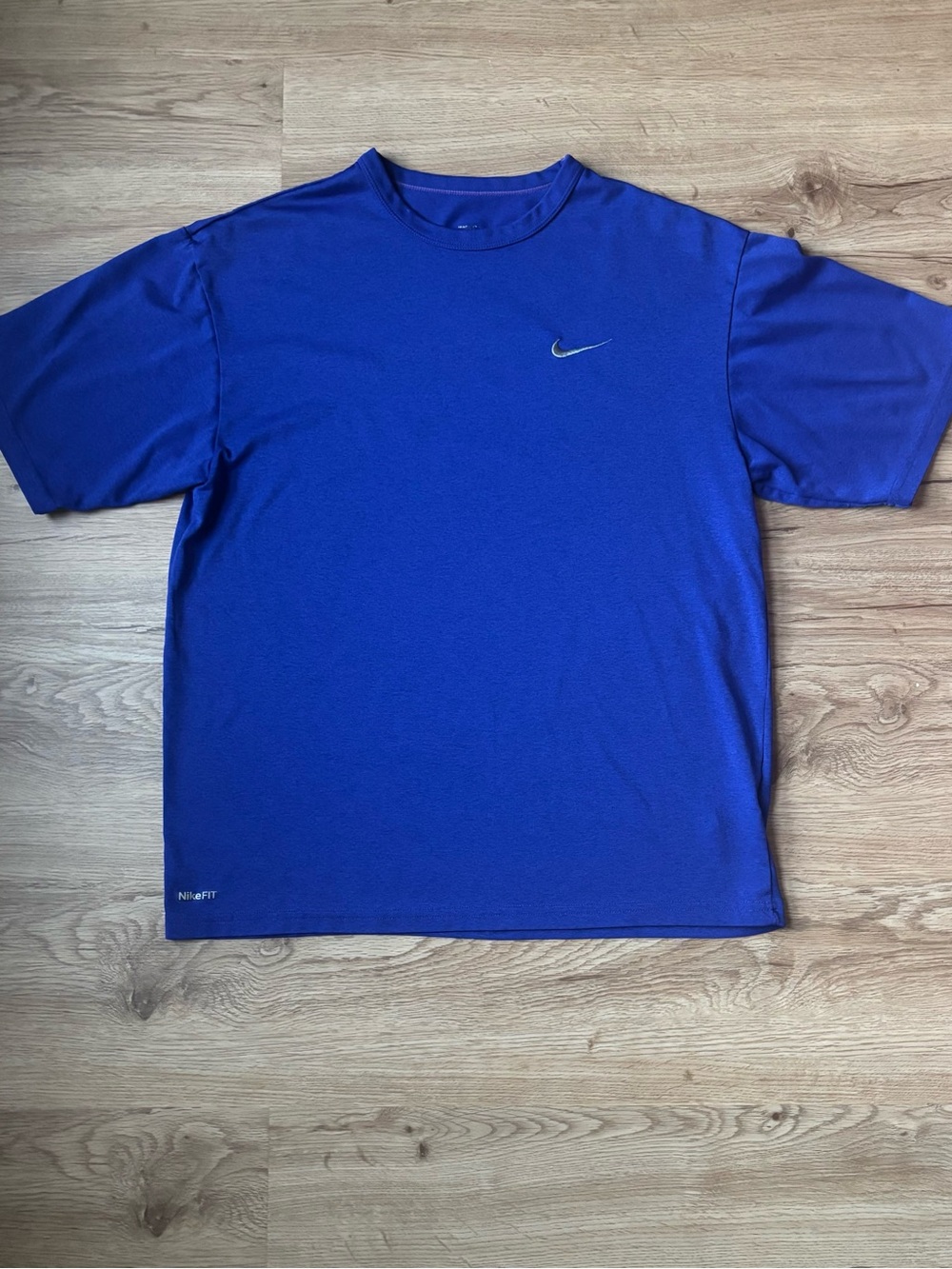 Nike Men’s Dri-FIT Crew Neck T-Shirt Blue short sleeve size small s